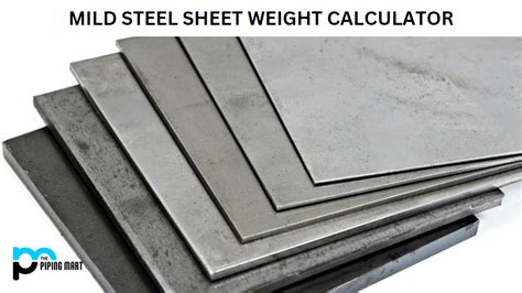 sheetmetal weight calculator